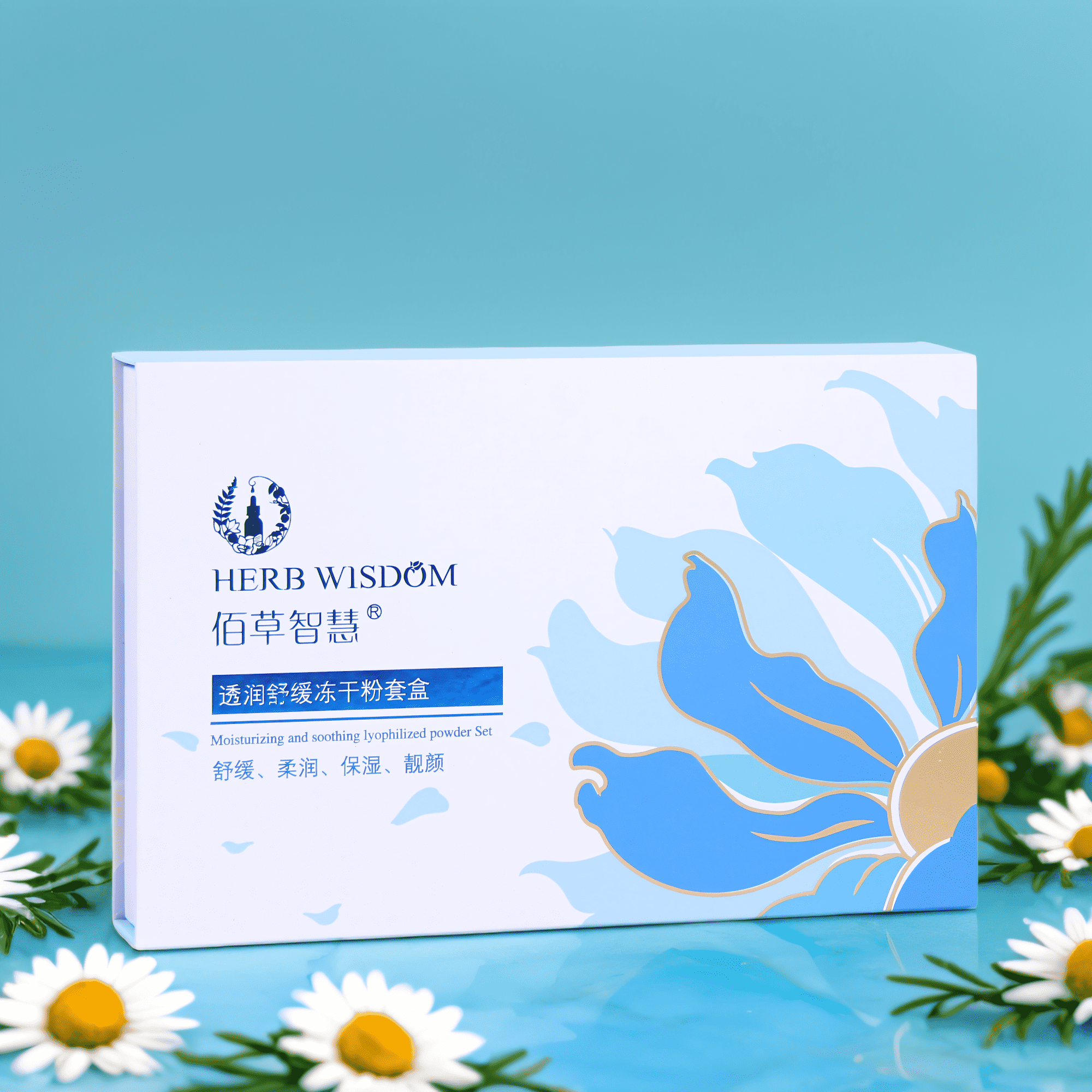 透潤(rùn)舒緩凍干粉套盒